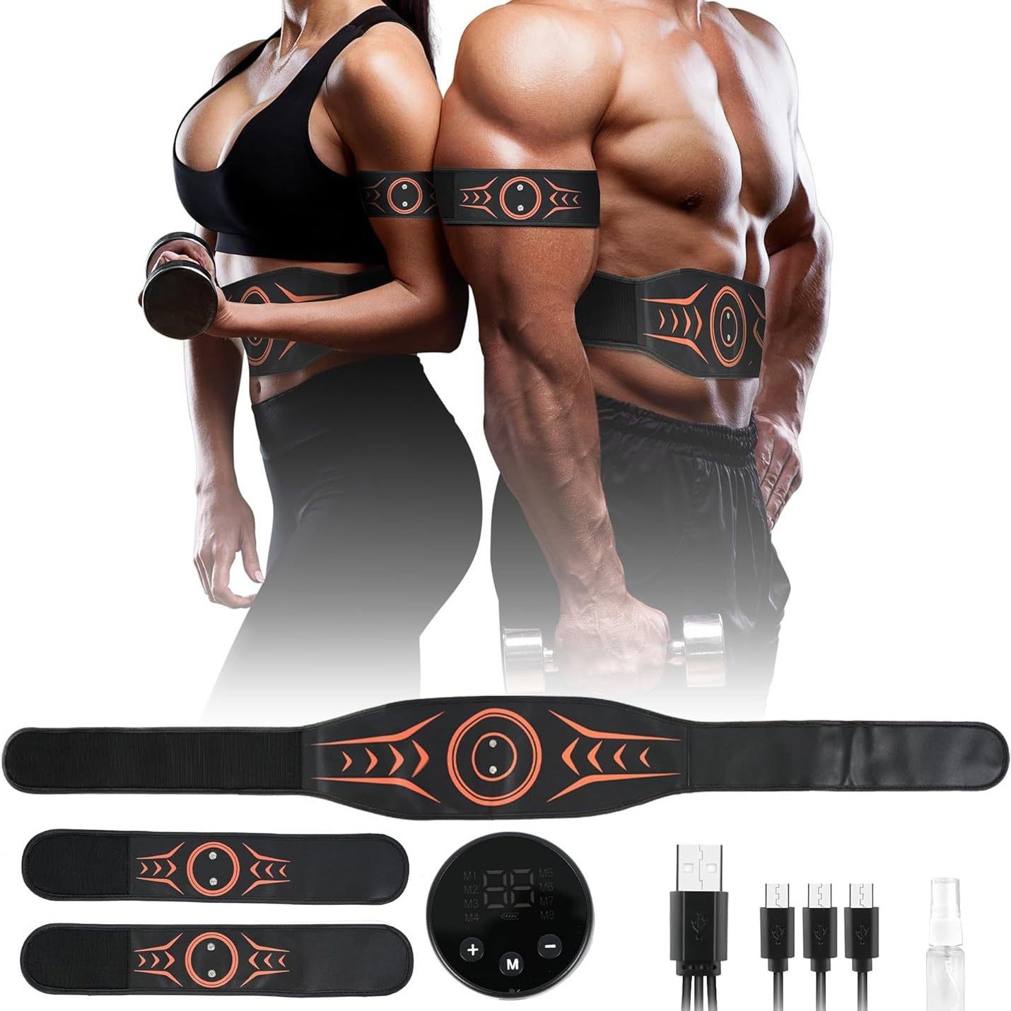 Mishipi™ EMS Massage Belt – Abdominal Muscle Toning & Body Sculpting